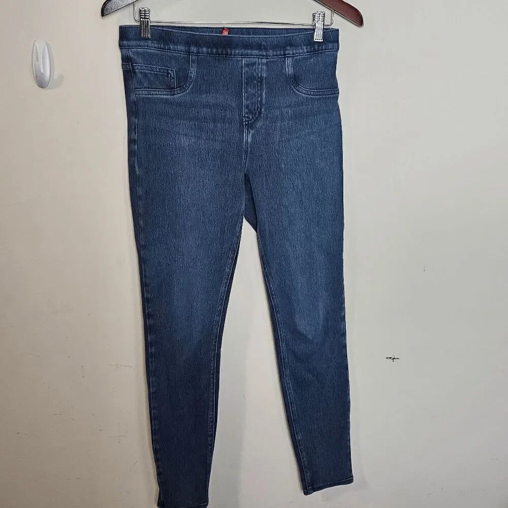 Spanx Ankle Jeggings in Twilight Rinse 20018R Women's Blue Size Medium